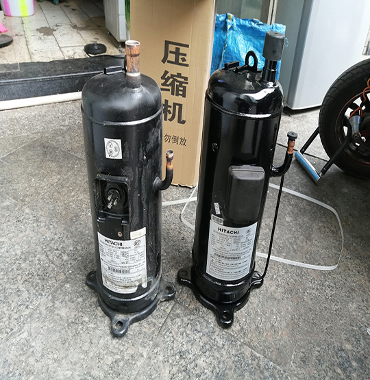 乐东中央空调压缩机的更换维修